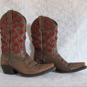 Women’s Eight Second Angel heart boots
